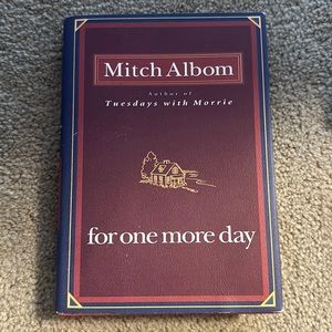 For One More Day by Mitch Albom- like new